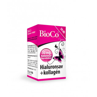 BioCo Hyaluronsav kollagén kapszula 30x