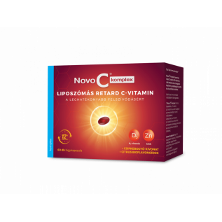Novo C Komplex liposzómális C D3 Zn kapszula 60x Vitaminok, nyomelemek 5 035 Ft