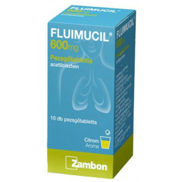Fluimucil 600 mg pezsgõtabletta 10x [CSAK_SZEMÉLYES_ÁTVÉTEL]