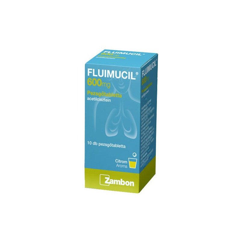 Fluimucil 600 mg pezsgõtabletta 10x [CSAK_SZEMÉLYES_ÁTVÉTEL]