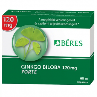 Béres Ginkgo Biloba 120 mg Forte kapszula 60x