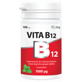 Vita B12 1000 mcg szopogató tabletta VITABALANS 100x