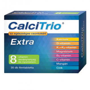 CalciTrio Extra filmtabletta 30x Vitaminok, nyomelemek 2 679 Ft