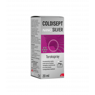 Coldisept NanoSilver torokspray 20ml