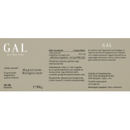 GAL Magnézium-biszglicinát kapszula 90x