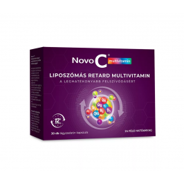 Novo C Multivitamin liposzómás retard lágyzsel.kap 30x Vitaminok, nyomelemek 4 439 Ft