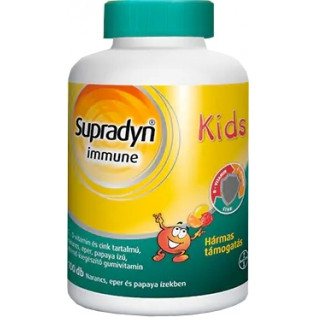 Supradyn Immune Kids gumivitamin narancs-eper 100x