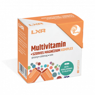 LXR Multivitamin + szerves Mg Komplex kapszula 60x