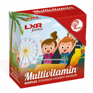 LXR Junior Multivitamin Komplex rágótabletta 60X