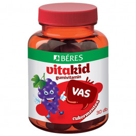 Béres VitaKid Vas gumivitamin gumitabletta 30x Vitaminok gyerekeknek 2 629 Ft