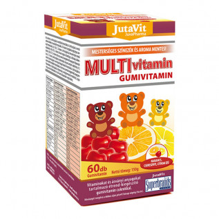 JutaVit Multivitamin gumivitamin 60x Vitaminok gyerekeknek 2 369 Ft