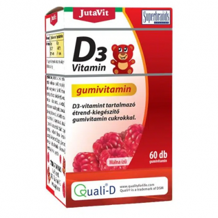 JutaVit D3-vitamin gumivitamin 60x Vitaminok gyerekeknek 2 129 Ft