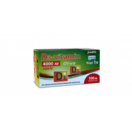 JutaVit D3-vitamin 4000NE Oliva FORTE kapszula 100x