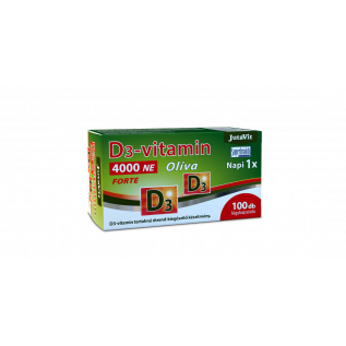 JutaVit D3-vitamin 4000NE Oliva FORTE kapszula 100x Vitaminok, nyomelemek 3 109 Ft