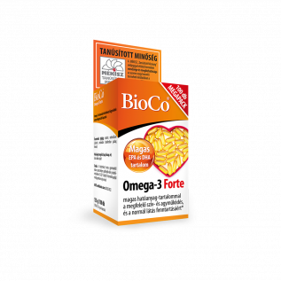 BioCo Omega-3 forte kapszula 100x Keringés, vénák 5 969 Ft