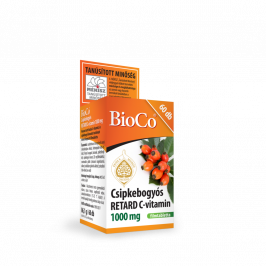 BioCo Csipkebogyó C-vitamin 1000 mg retard tabl. 100x Vitaminok, nyomelemek 4 239 Ft