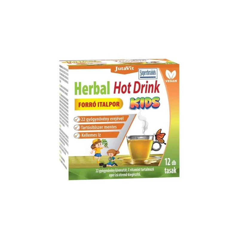 Jutavit Herbal Hot Drink Kids 12x