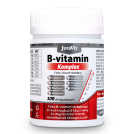 JutaVit B Komplex lágyzselatin kapszula 100x Vitaminok, nyomelemek 1 390 Ft