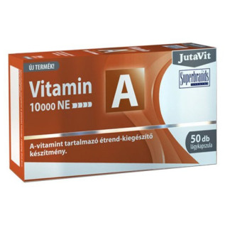 JutaVit A-vitamin 10000NE lágy kapszula 50x Vitaminok, nyomelemek 1 998 Ft