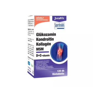JutaVit Glükozamin Kondroitin MSM koll. ftabl. 120x