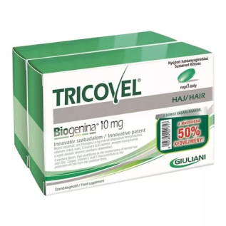 Tricovel Biogenina 10 mg tabletta DUO 30+30x Vitaminok, nyomelemek 13 555 Ft