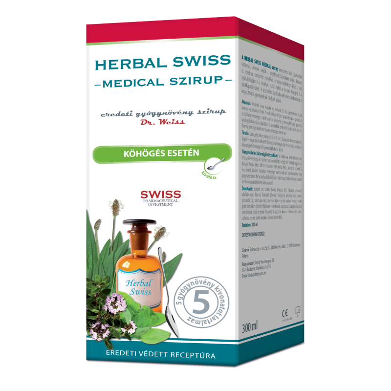 Herbal Swiss Medical szirup 300ml
