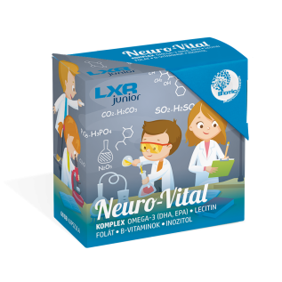 LXR Junior Neuro-Vital komplex kapszula 60X Vitaminok gyerekeknek 4 197 Ft