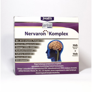 JutaVit Nervaron Komplex tabletta+kapszula 90x+90x Vitaminok, nyomelemek 12,599.00