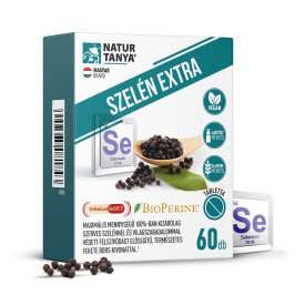 NaturTanya Szelén Extra tabletta 60x Vitaminok, nyomelemek 1,835.00