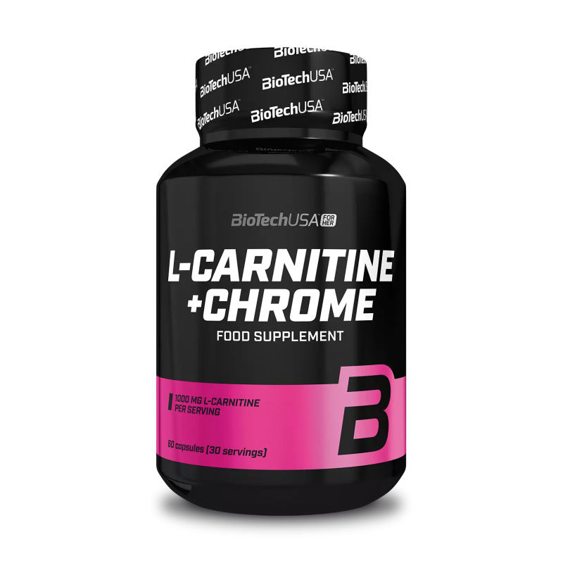 BioTechUsa L-Carnitine + Chrome 60x