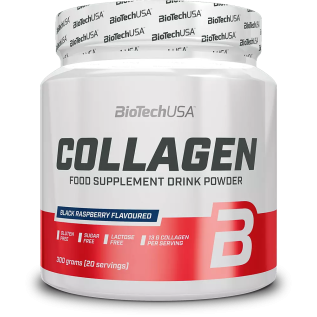 BioTechUsa Collagen italpor fekete málna 300g Nőgyógyászat 8,699.00