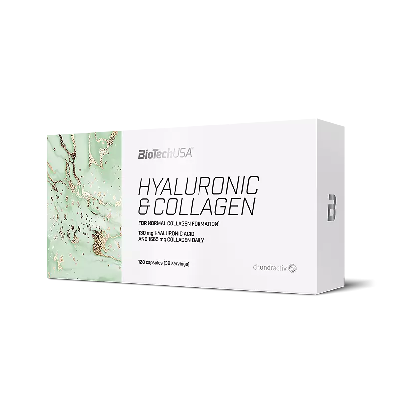 BioTechUsa Hyaluronic And Collagen kapszula 120x