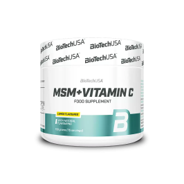 BioTechUsa MSM + Vitamin C citrom ízû italpor 150g Nőgyógyászat 2,790.00