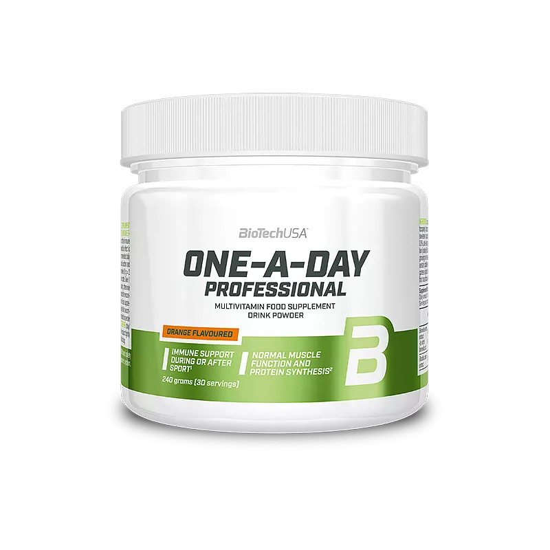 BioTechUsa One A Day Professional narancs 240g