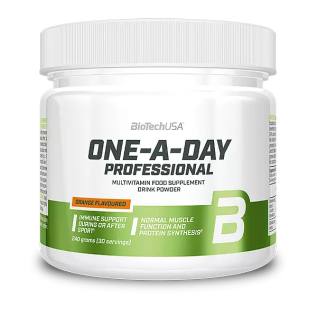 BioTechUsa One A Day Professional narancs 240g Vitaminok, nyomelemek 6,789.00