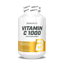 BioTechUsa Vitamin-C 1000 Bioflavonoids tabl. 100x Vitaminok, nyomelemek 3,490.00